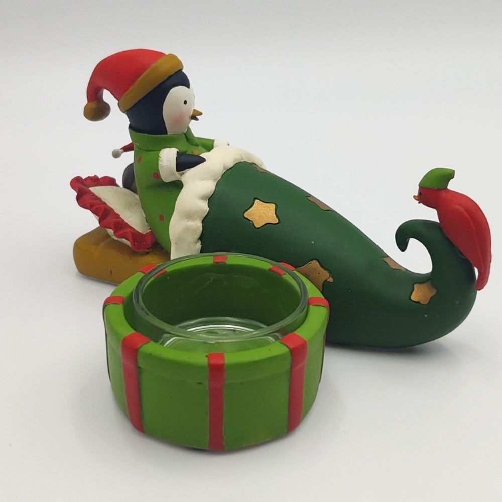 Yankee Candle Holiday Bedtime Penguin Tealight Holder